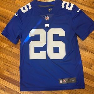 AUTHENTIC NY GIANTS SAQUAN BARKLEY JERSEY #26